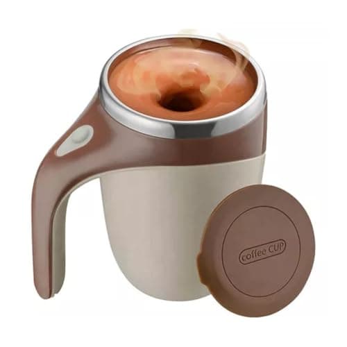 Caneca Copo Mixer Térmico USB Inox 380ml