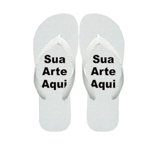 Chinelo Personalizado Com Sua Foto ou Arte