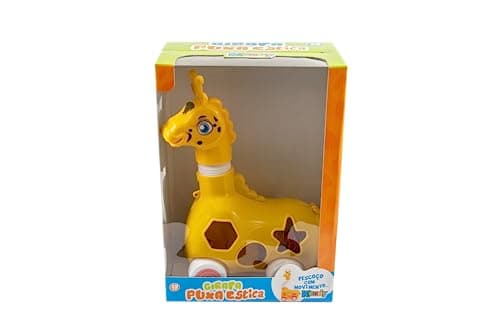 Brinquedo Educativo Girafa Puxa Estica Kendy