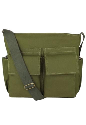 Bolsa Tote Bag Tiracolo Tamanho Grande A023 Verde Lenna’s