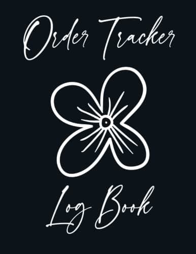 Simple Order Tracker Log Book for Small Business