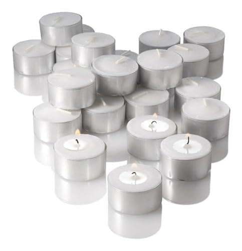 Velas Rechaud com Base de Alumínio - 4hs