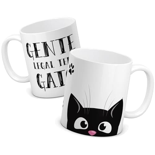 Caneca Personalizada Presente Gente Legal Tem Gato