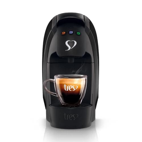 Cafeteira Espresso Luna Preta 127V - TRES 3 Corações