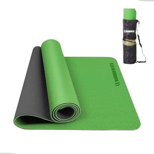 Tapete de Yoga Antiderrapante TPE 6mm com Bolsa