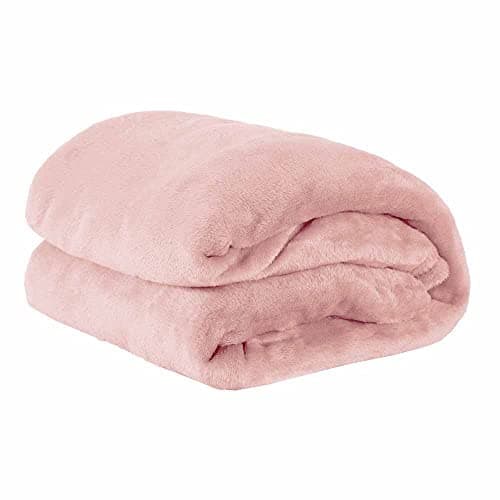 Cobertor Casal Manta Microfibra Fleece Rosa