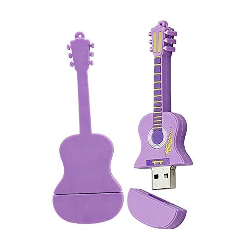 Pen Drive Guitarra USB 4GB Roxo