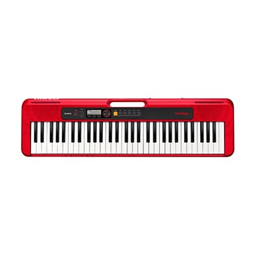 Teclado Musical CT-S200RDC2-BR Vermelho da Casio