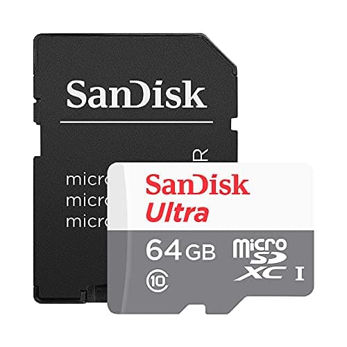 Cartão de Memória Ultra Sandisk 64GB com Adaptador