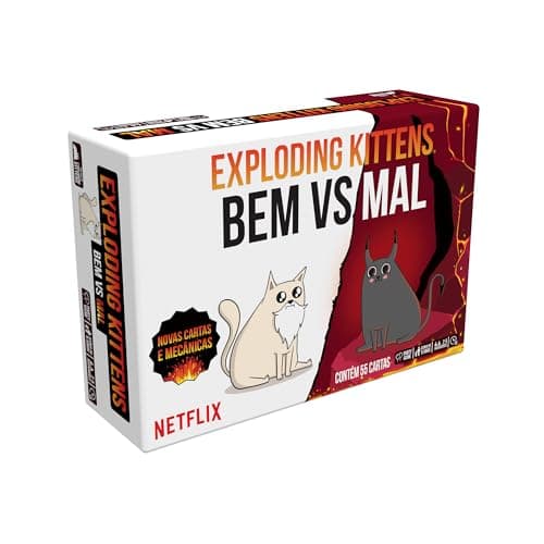 Exploding Kittens: Bem vs Mal, Jogo de Cartas