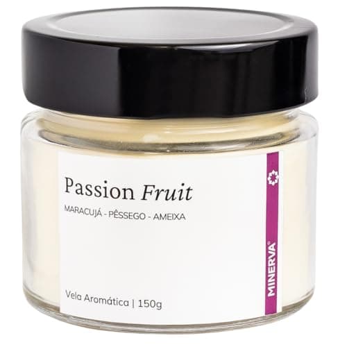 Vela Aromática Artesanal Perfumada - Passion Fruit