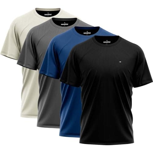 Kit 4 Camisas Dry-fit Academia Treino Sandrini