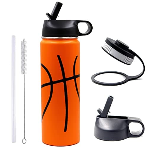 Garrafa de Água Térmica 650ml de Basquete FMYWZS