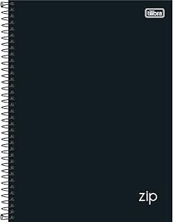 Caderno Espiral Capa Dura Tilibra ZIP Negro