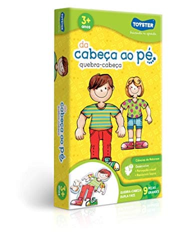 Da Cabeça até o Pé - Quebra-cabeça Educativo