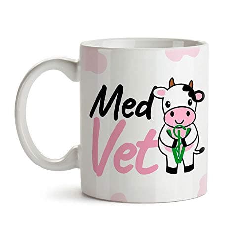 Caneca Profissão Medicina Veterinária Vaquinha