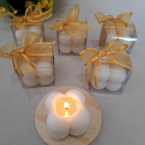 Kit de 10 Mini Velas Bubble Perfumadas