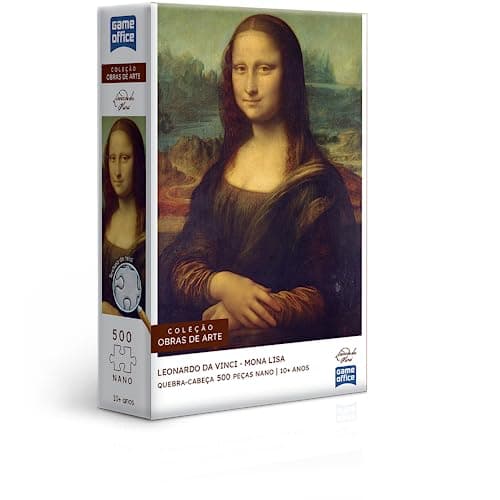 Quebra-Cabeça Mona Lisa 500 Peças Toyster