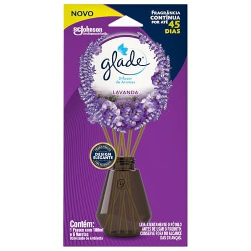 Aromatizador de Ambiente Difusor Lavanda, Glade