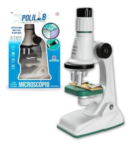 Brinquedo Microscópio Infantil Polibrinq