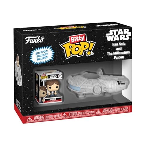 Bitty Pop! Ride Han Solo with Millennium Falcon