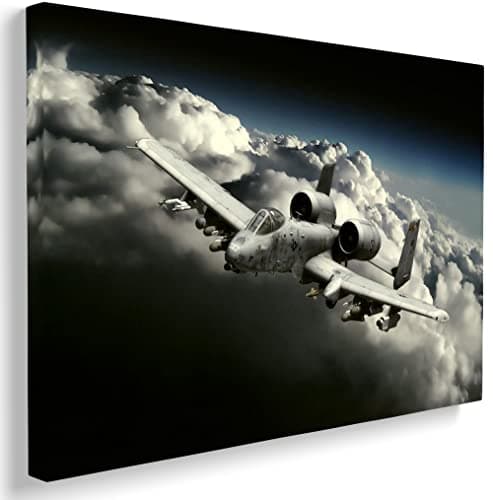 A-10 Avião Canvas Wall Art Thunderbolt II