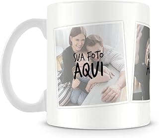 Caneca Personalizada Com 3 Fotos