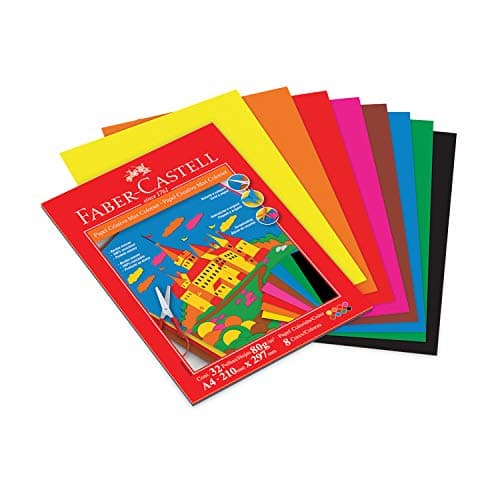 Bloco Criativo Max Colorset 80R A4, Faber-Castell