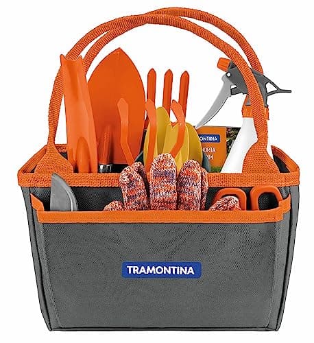 Kit para Jardinagem com Bolsa de Lona, Tramontina