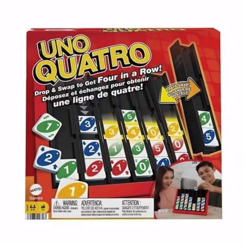 Jogo de Tabuleiro Uno Quatro - Mattel