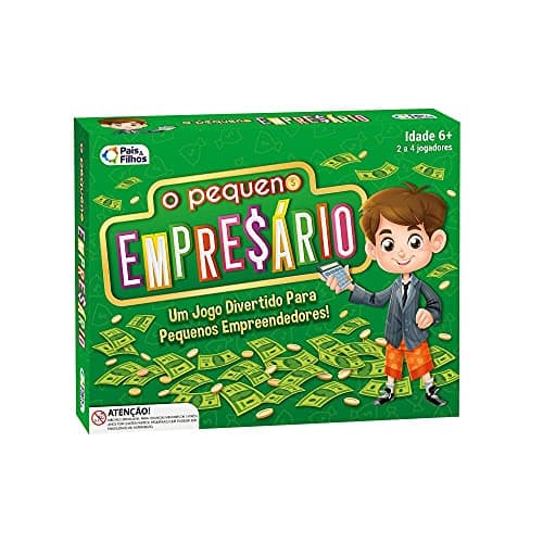 Jogo de Tabuleiro Pequeno Empresário