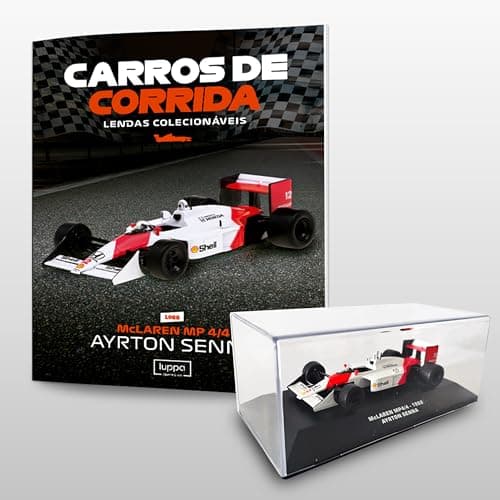 Carro Metálico Diecast McLaren MP4/4 1988