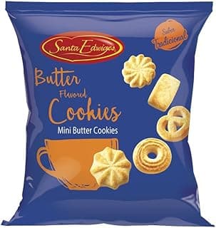 Mini Butter Cookies Tradicional 100G Santa Edwiges