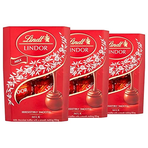 Caixas de Bombons de Chocolate Suíço Lindt Lindor