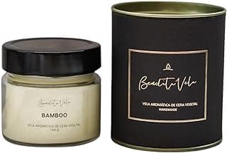 Vela Aromática Bamboo 145 g - Bendita Vela