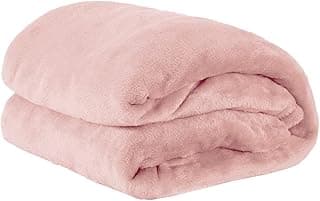 Cobertor Queen Manta Microfibra Fleece Rosa