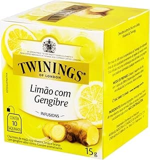 Chá Misto de Limão e Gengibre Twinings