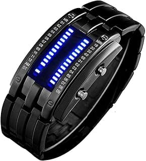 Relógio Digital Masculino com LED Azul da FANMIS