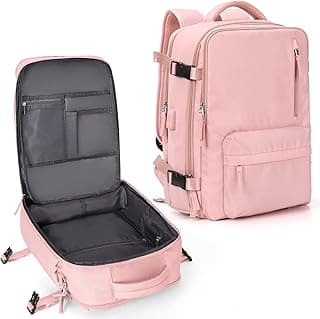 Mochila de Viagem Grande Rosa - WONHOX