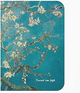 Caderno Sem Pauta A5 - Amendoeira em Flor de Van Gogh