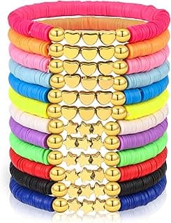 32 Peças de Pulseiras Coloridas Surfista Mulheres LUYI