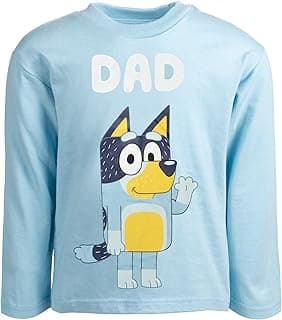 Camiseta de Manga Comprida Bingo Bluey Família