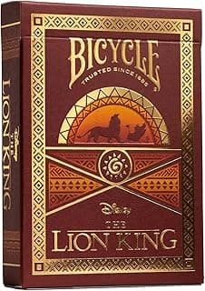 Baralho Bicycle Lion King inspirados na Disney