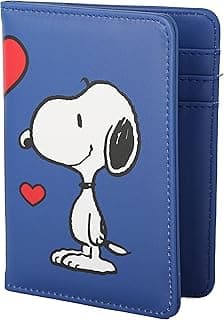 Capa de Passaporte Woodstock Snoopy Sally Rose