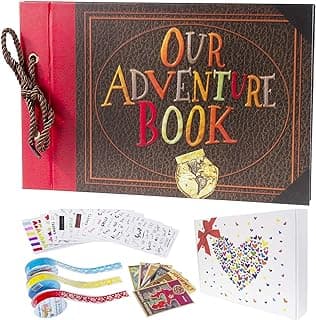 Álbum de Scrapbook Pixar Up com Capa em Relevo