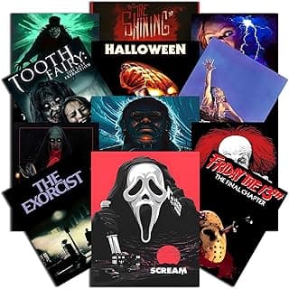 12 Pôsteres Clássicos de Filmes de Terror Vintage